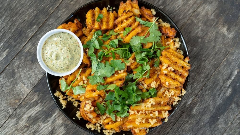 Garlic & Masala Fries