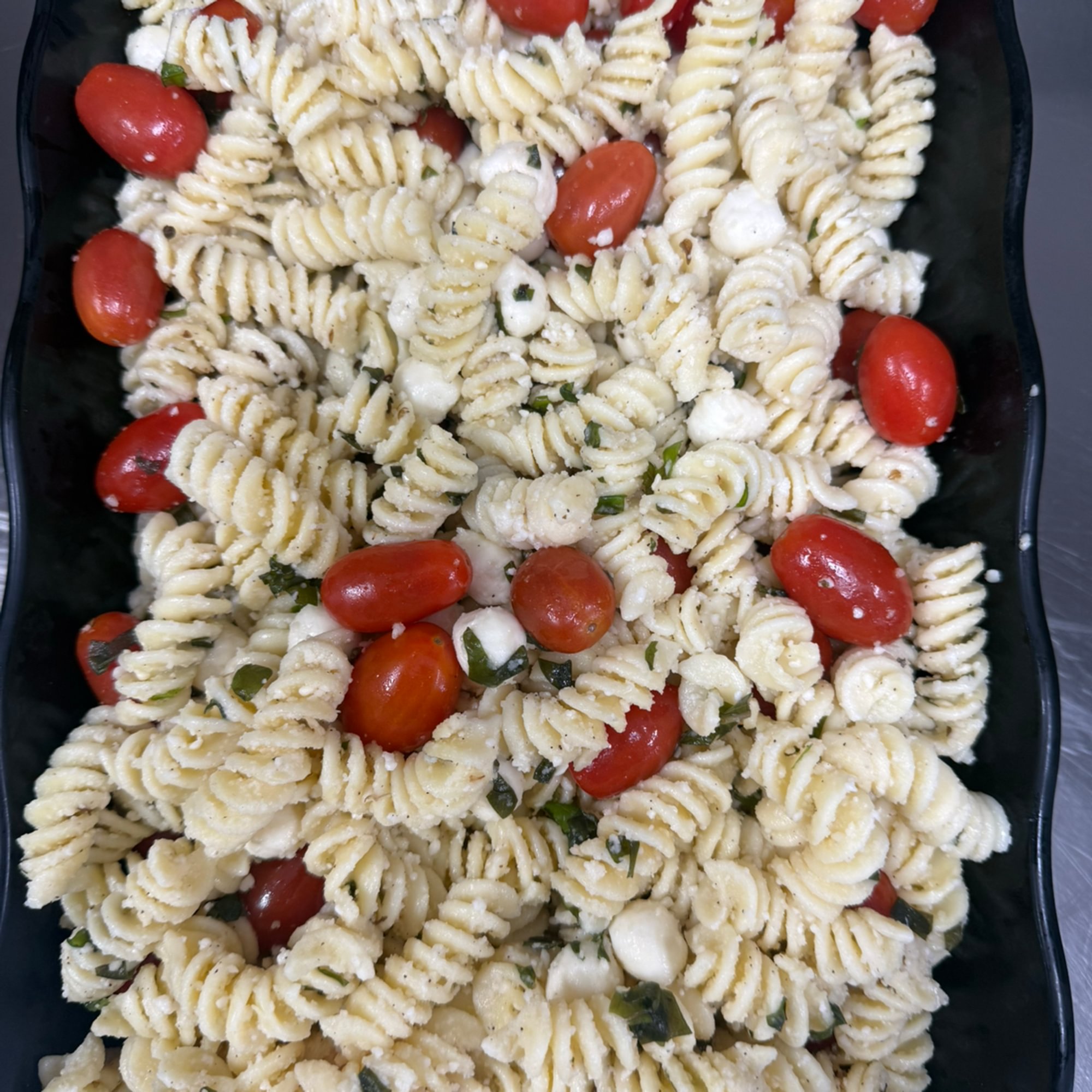 Fusilli Mozzarella & Tomato Salad