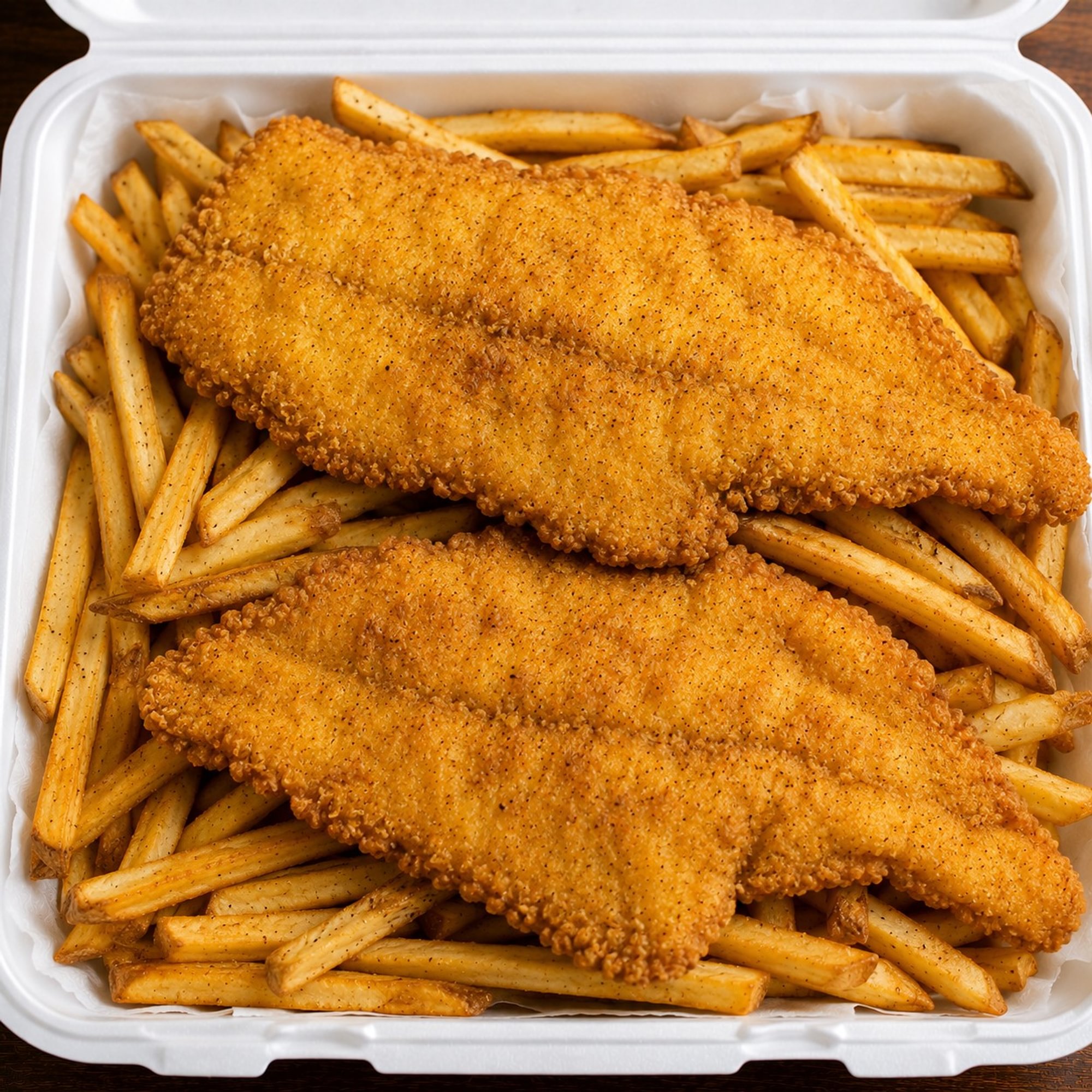 Flounder Fish Platter