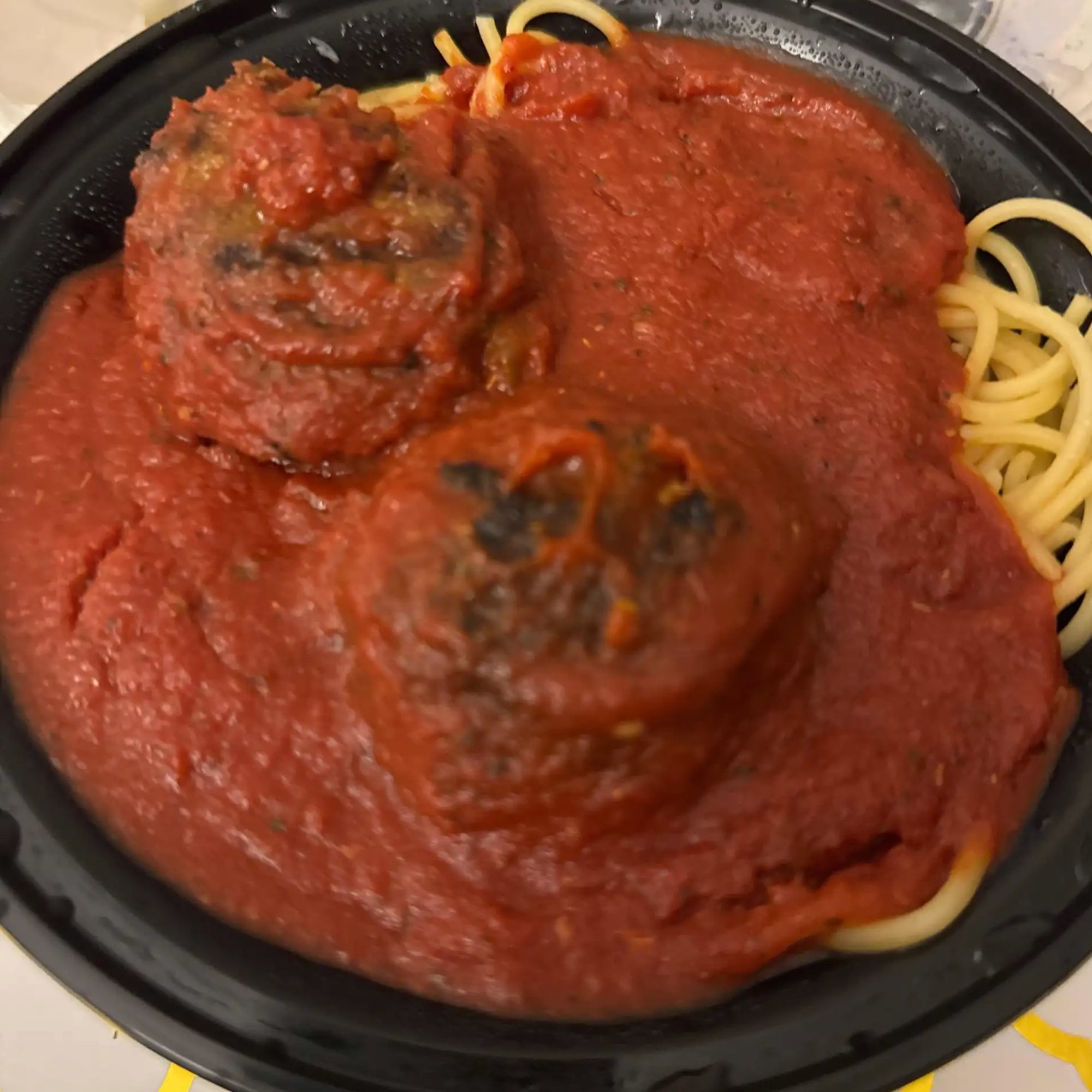 Spaghetti with Meat Balls Lunch Special