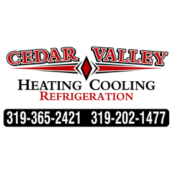 Cedar Valley Heating, Air Conditioning &amp; Plumbing Logo