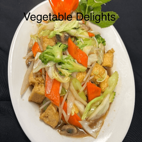 32. Veggie Delight (White Sauce or Brown Sauce)
