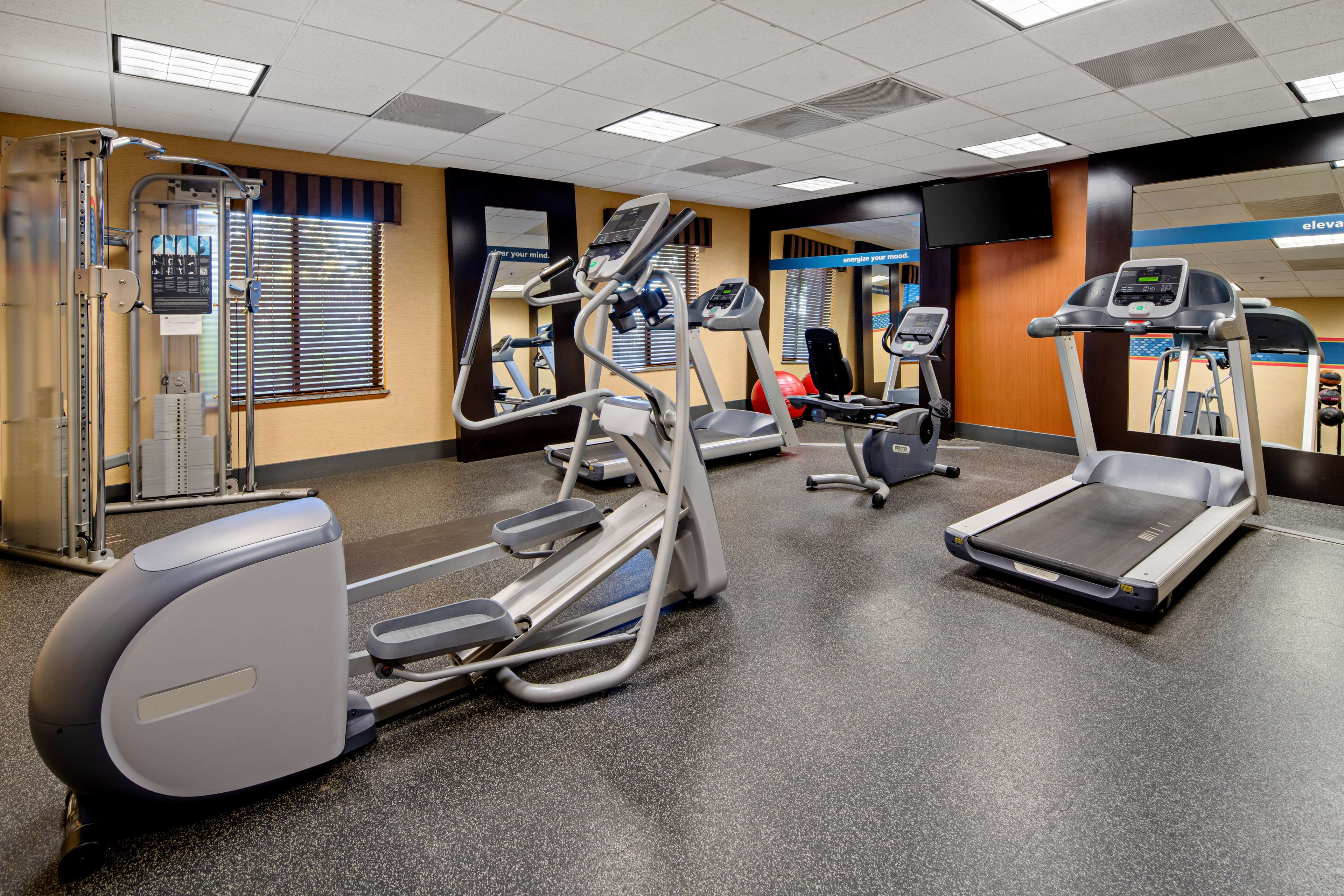 Health club  fitness center  gym