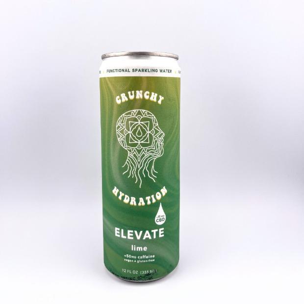 Crunchy Elevate Lime CBD Spark Water Single