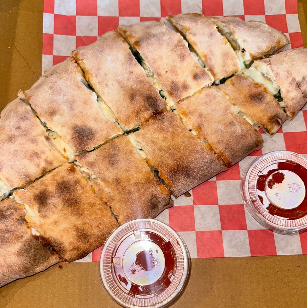 Spinach Feta Calzone