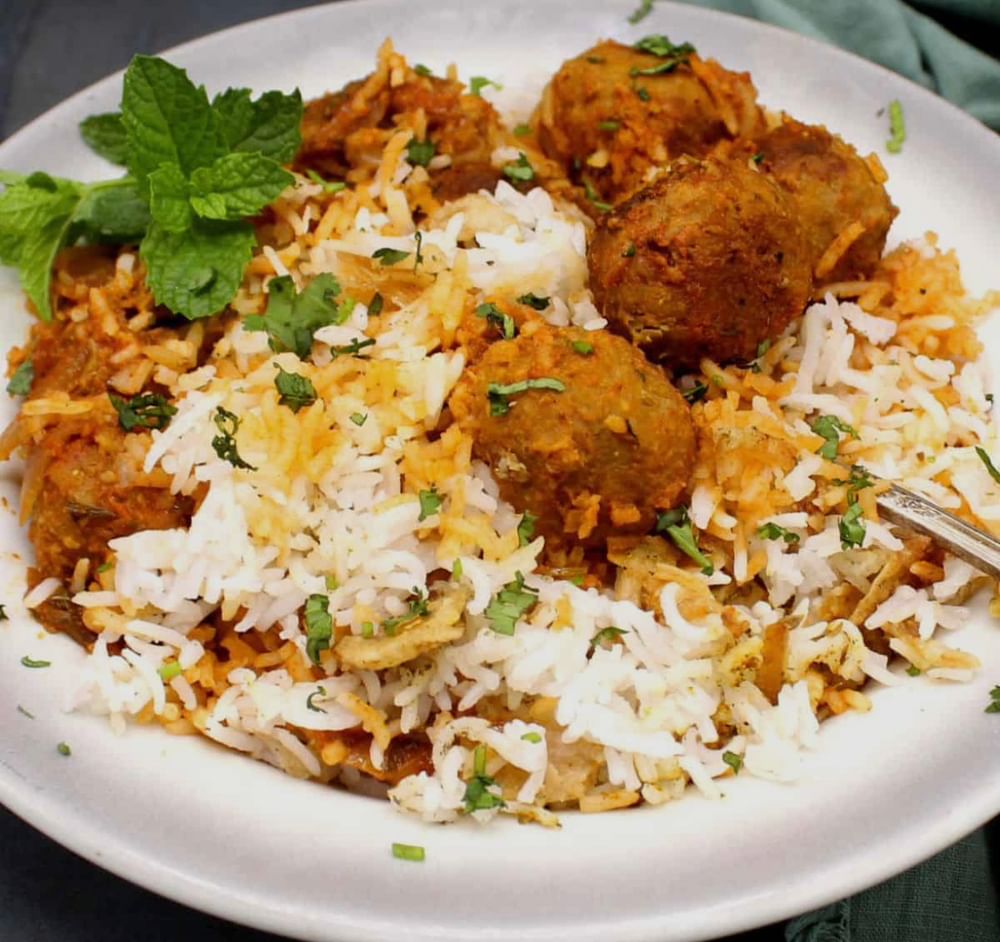 Veg Kofta Biryani