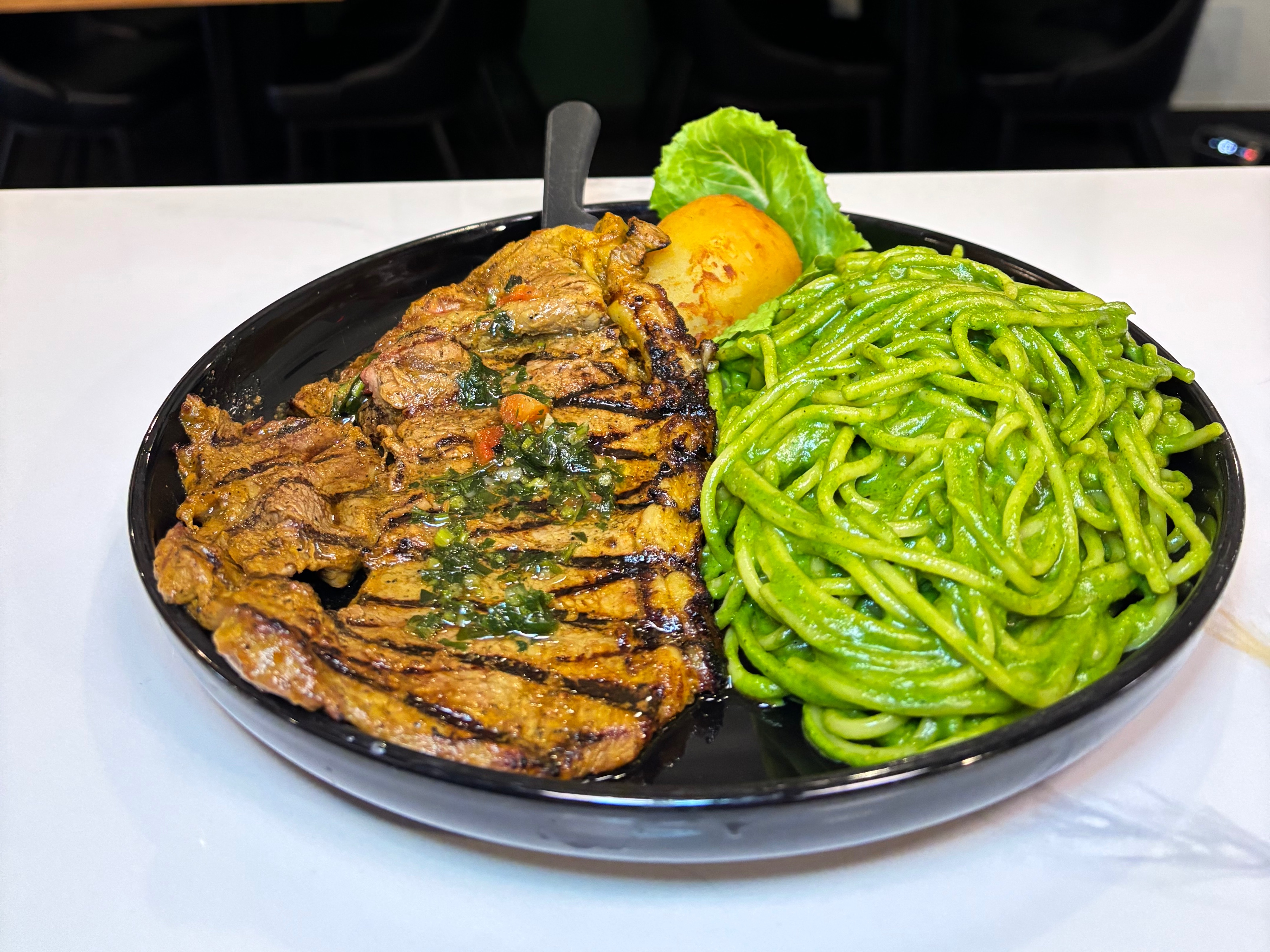 Tallarin Verde With Your Choice of Protein