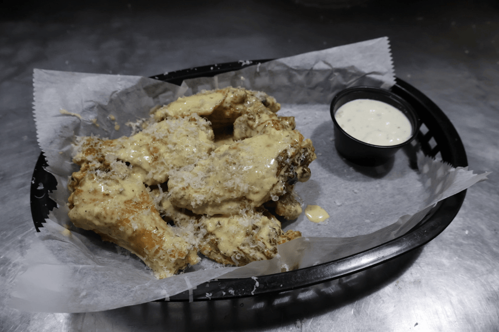Garlic Parm Wings