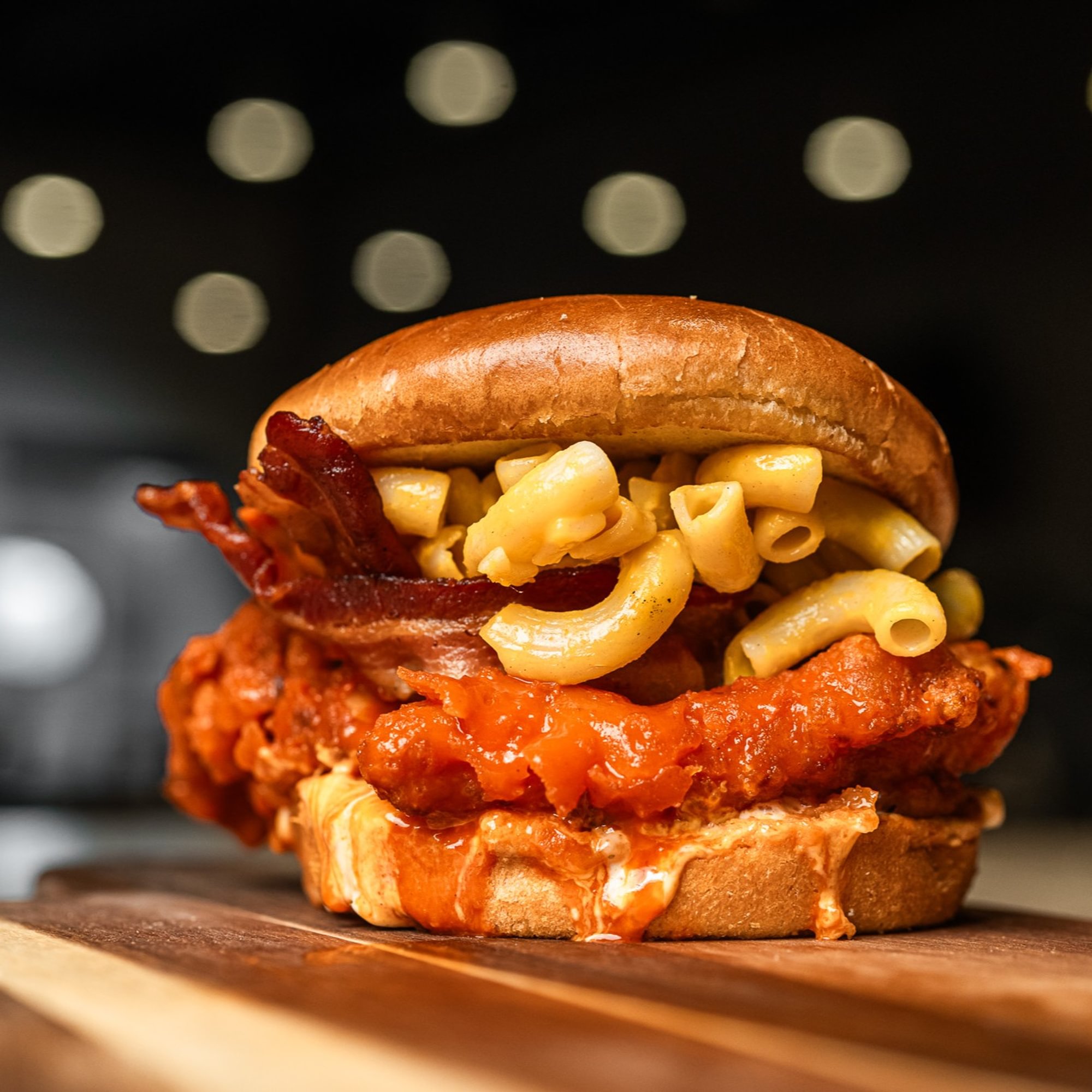 Spicy Mac Chicken Sandwich
