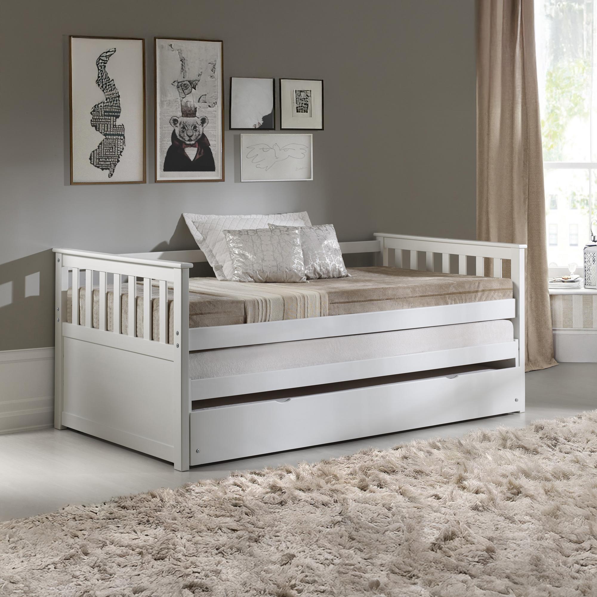 Cominia Daybed w/Trundle - White
