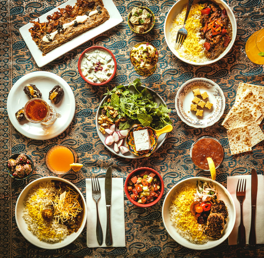 PERSIAN TASTING JOURNEY – $75 per person