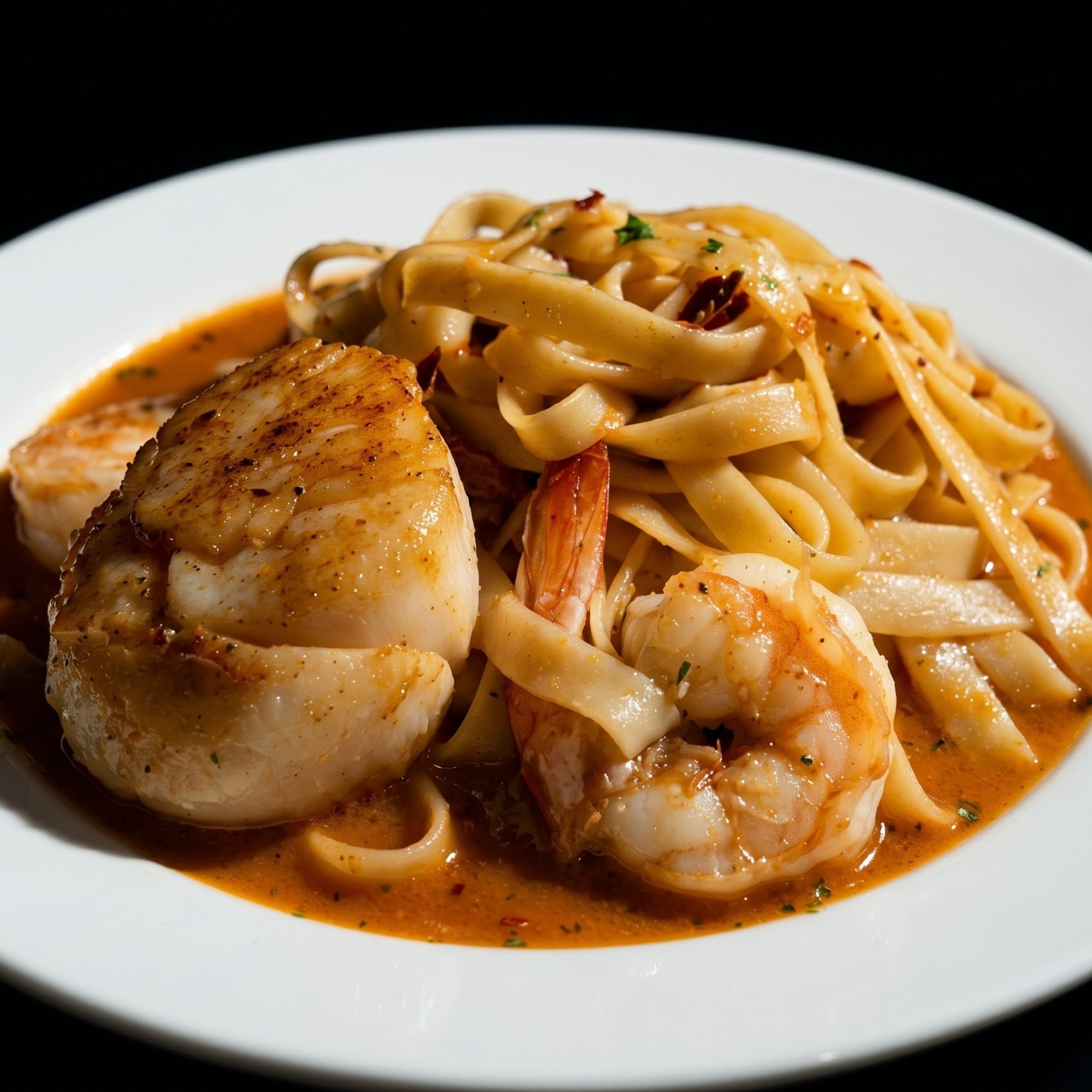 Fettuccini Scampi