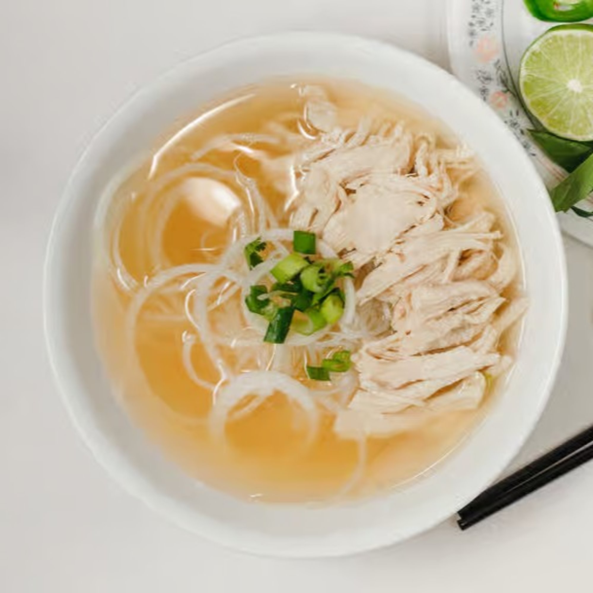 P10. Chicken with Chicken Broth Pho