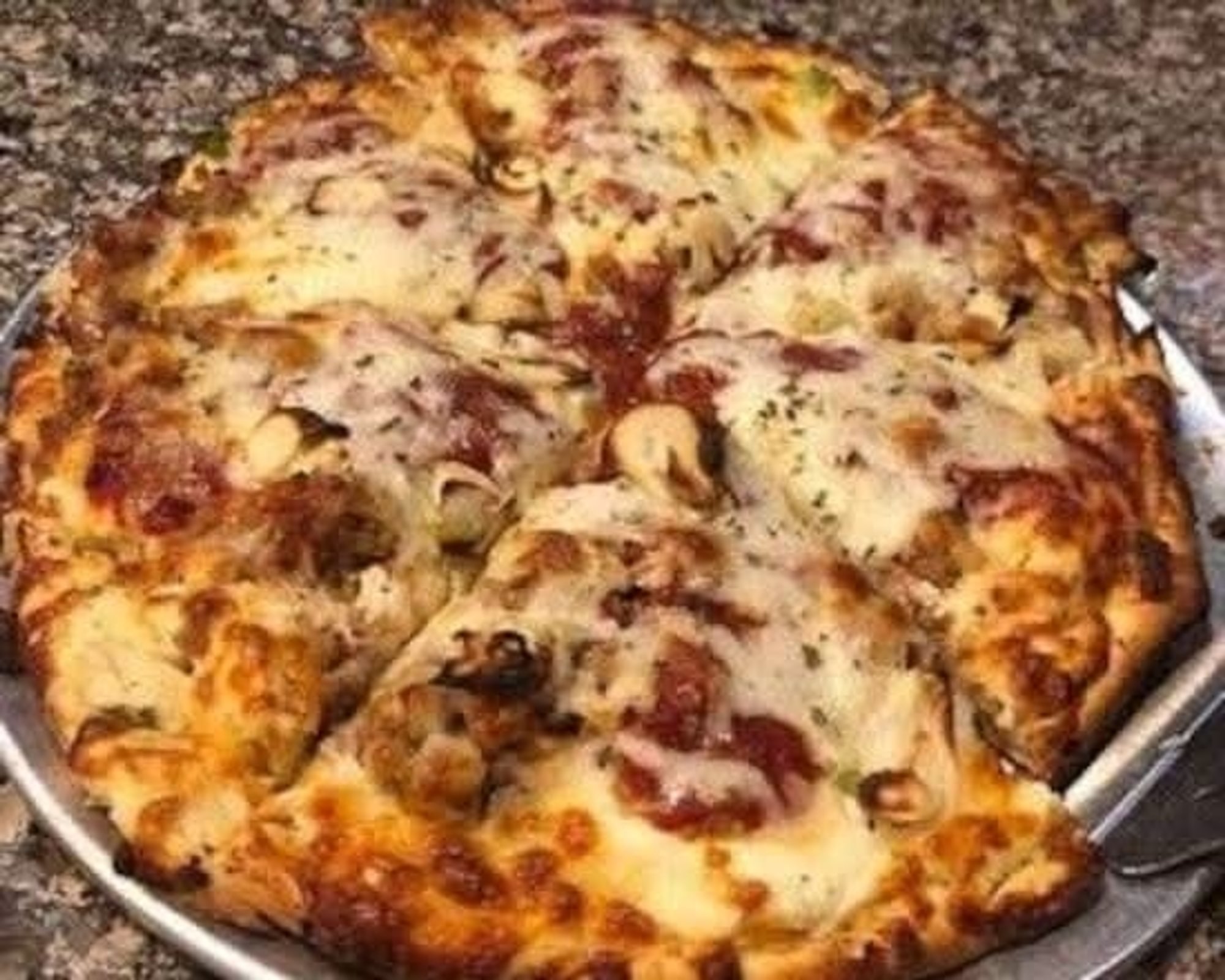 Stuffed Lasagna Pizza Slice
