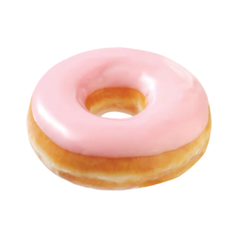 Strawberry Iced Glazed