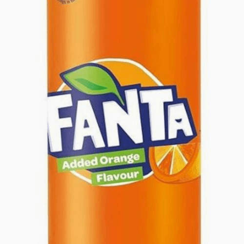 Orange Fanta Can