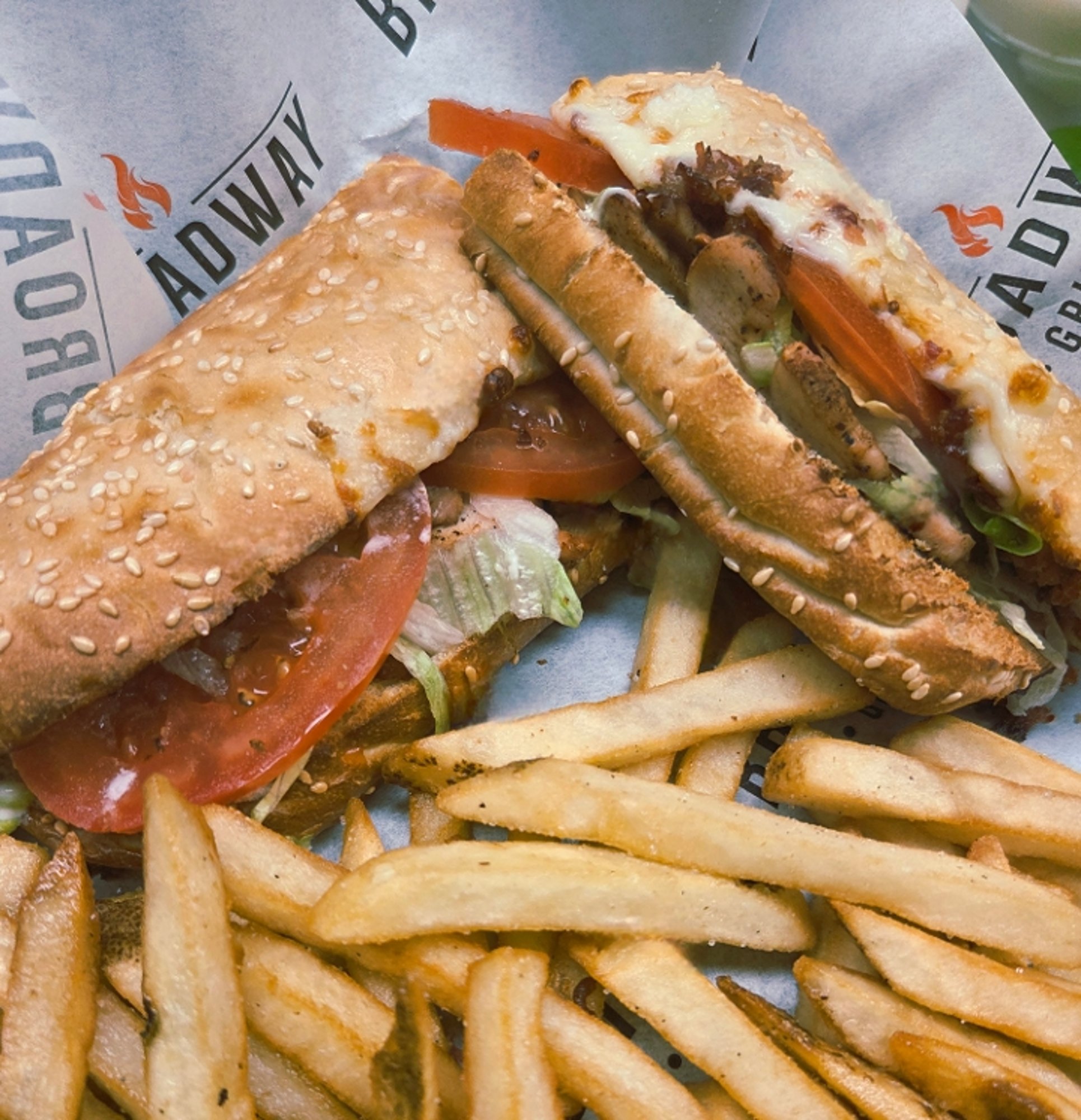 Chicken Bacon Ranch Grinder