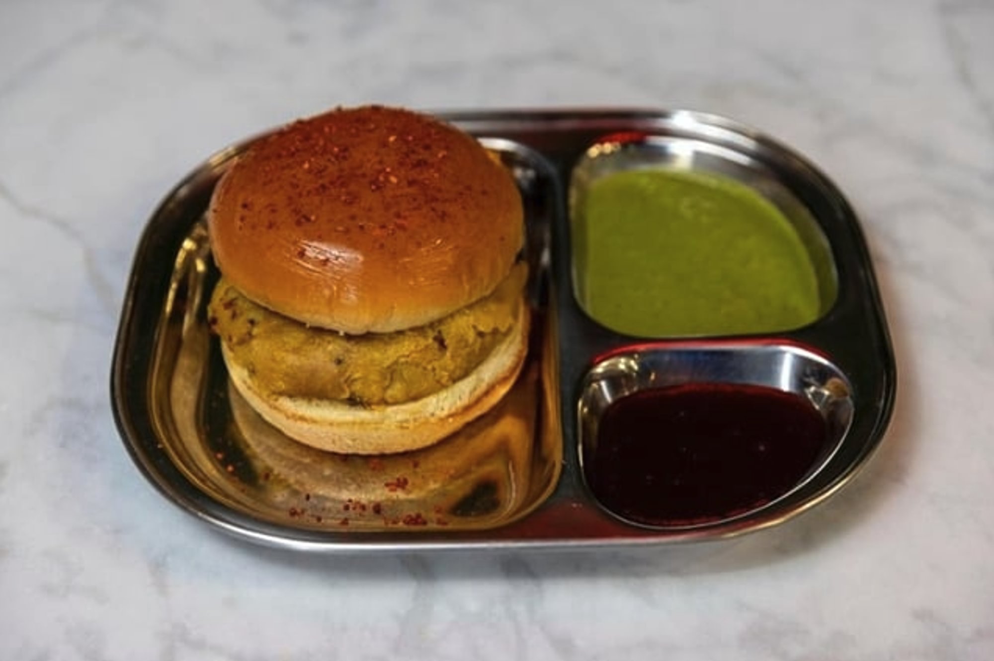 Samosa Smash Sandwich 50% OFF - Thursday