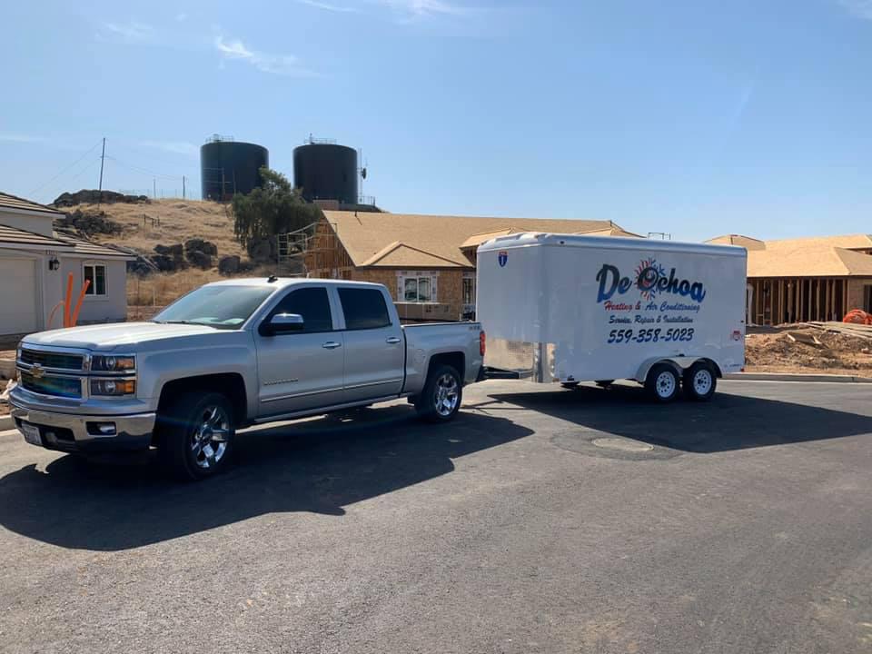 De Ochoa Heating &amp; Air Conditioning Logo