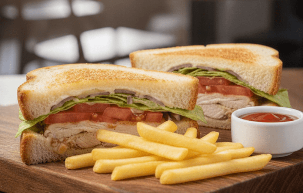 Chicken Melt Sandwich Combo