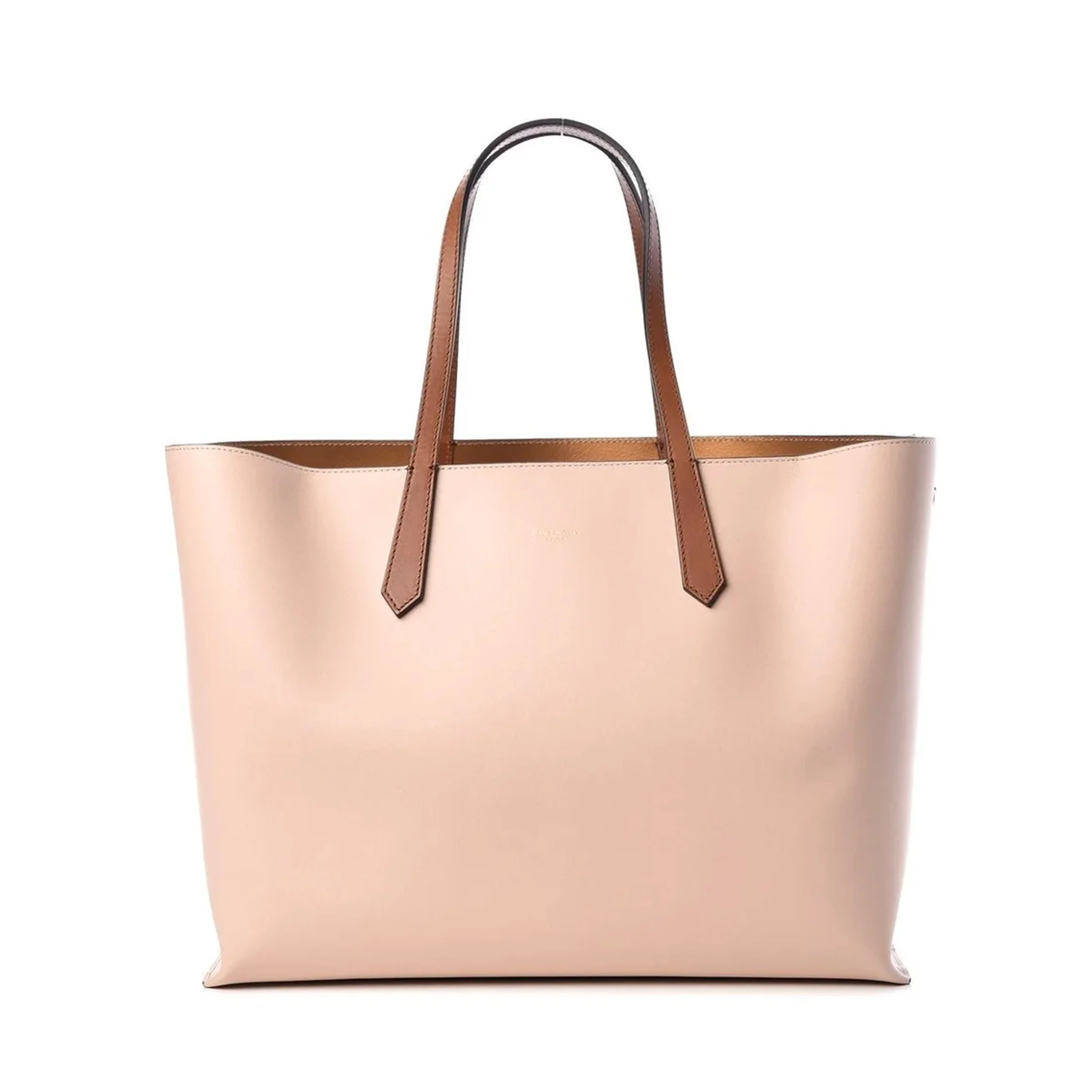 Pre-Loved Givenchy Antigona GV Powder Pink Calfskin Shopper