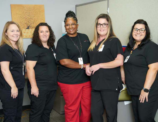 The expert staff at August Vascular Care