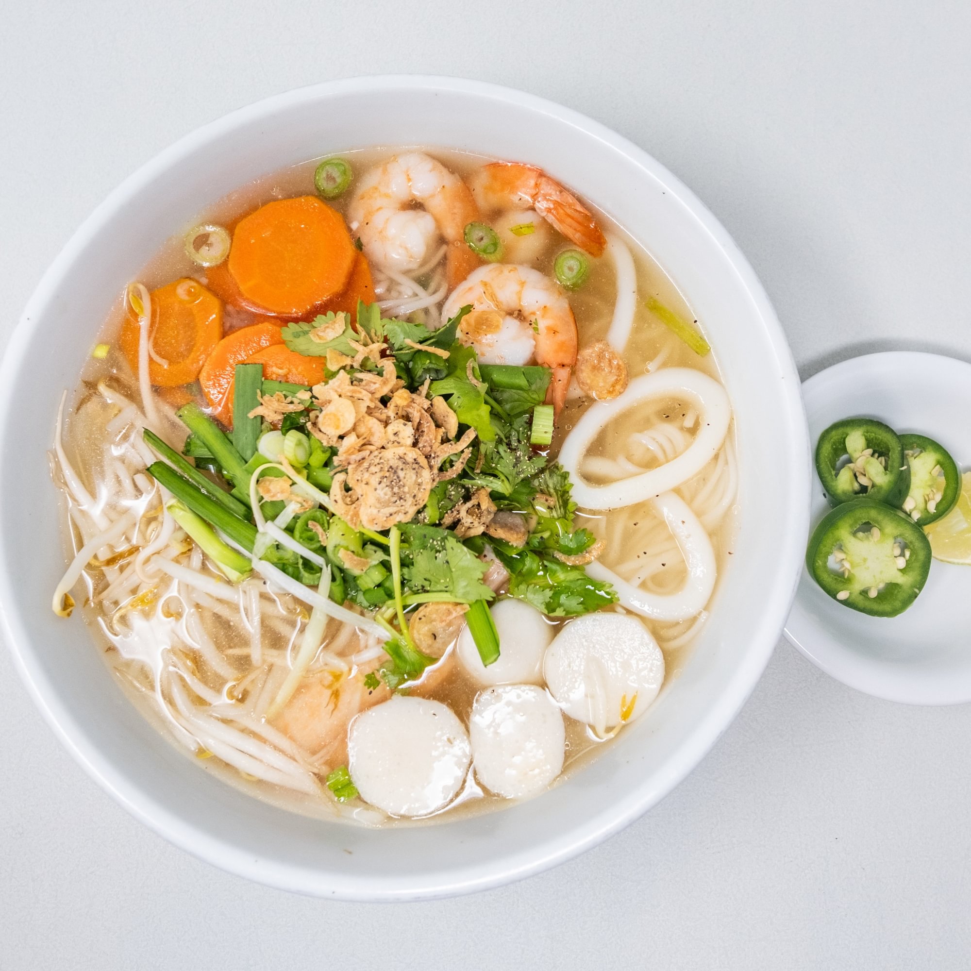 Seafood Noodle Soup / Hủ Tiếu Mì Hải Sản