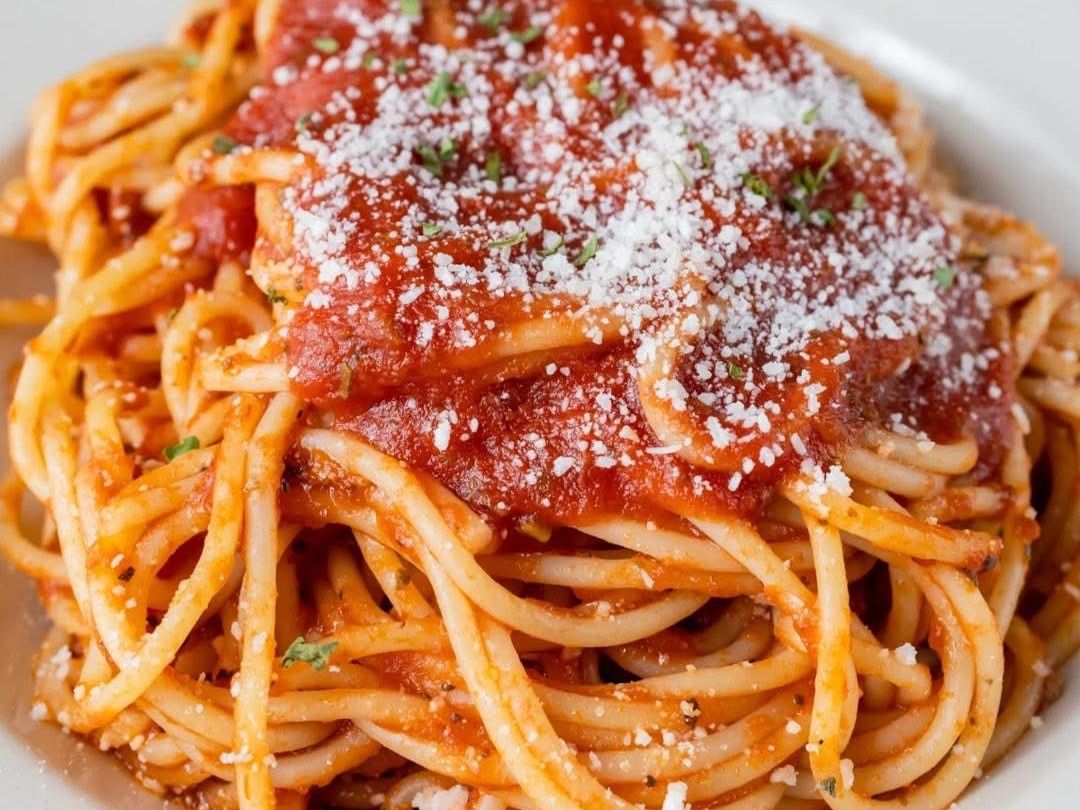 Spaghetti w/Marinara Sauce
