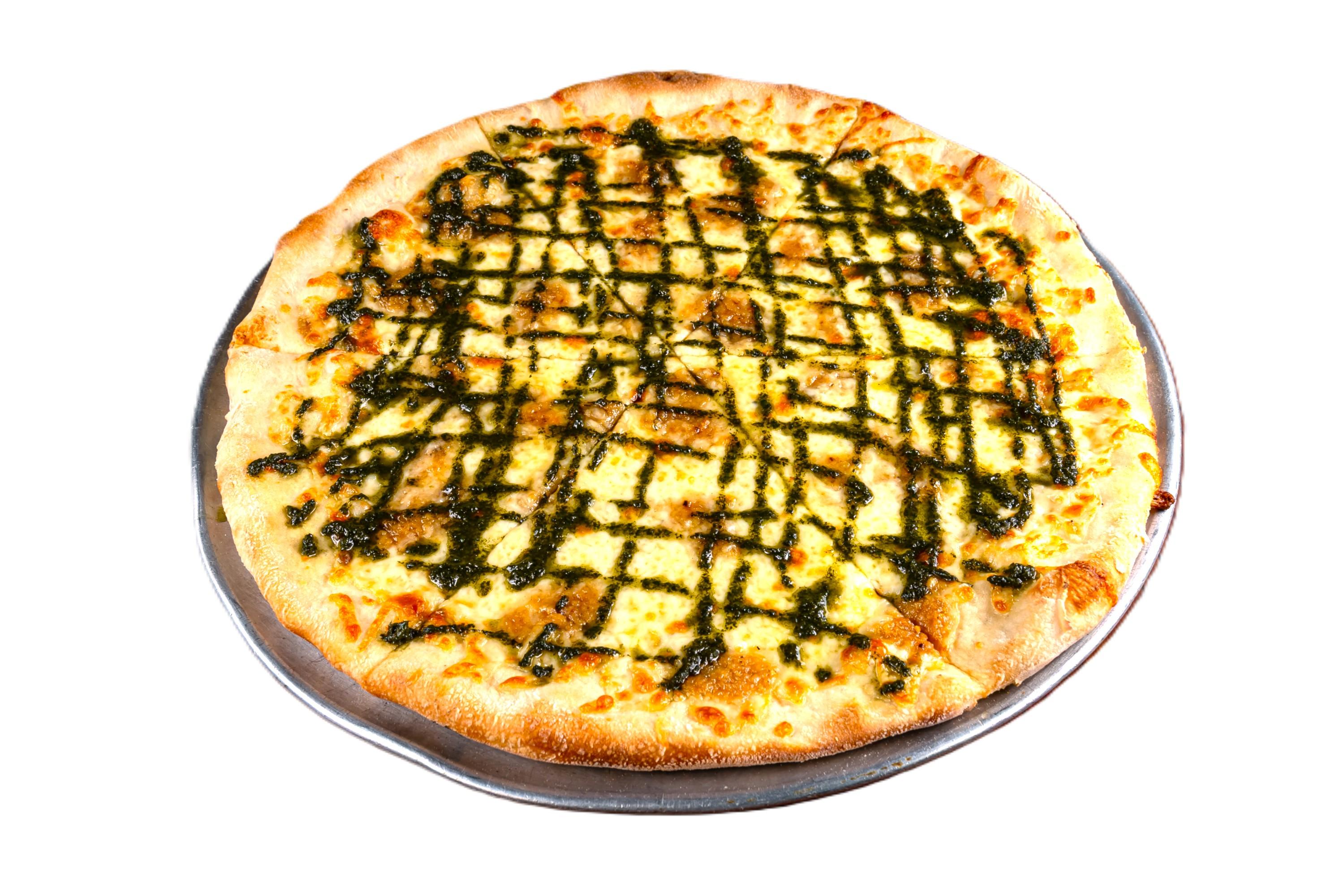 12" Roasted Garlic White Pizza