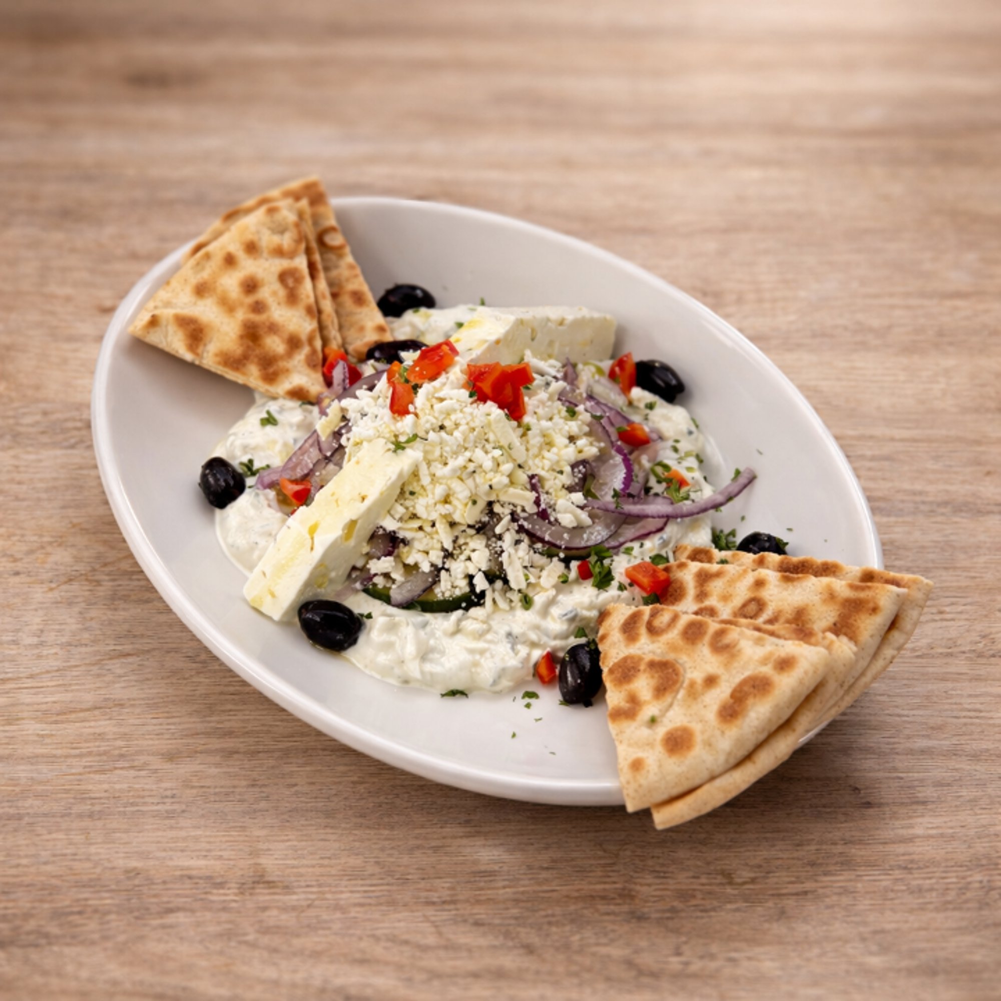 Tzatziki & Feta Plate