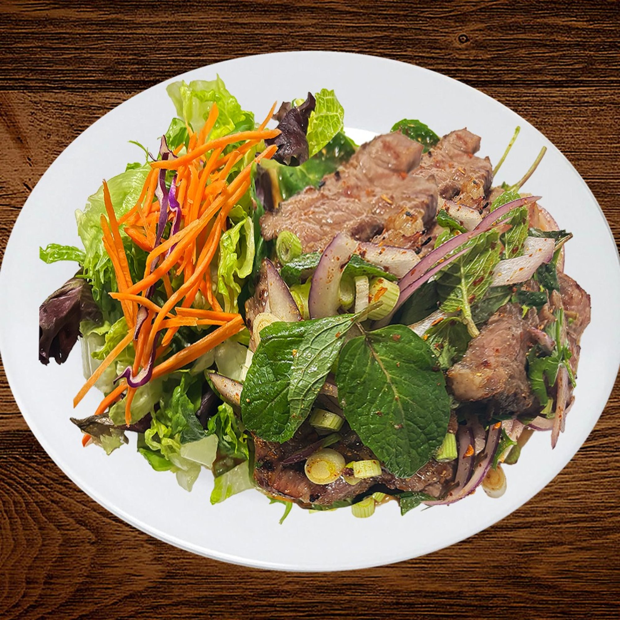 Nuea Nam Tok "Rib Eye Steak" Salad