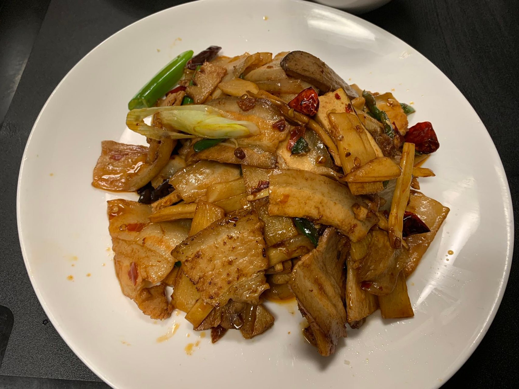73 小炒肉/Belly Pork Spicy🌶️