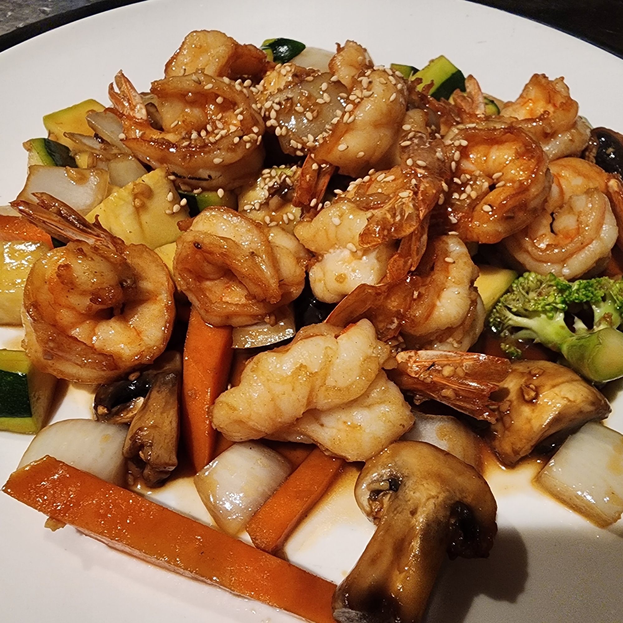 Shrimp Hibachi (Lunch)