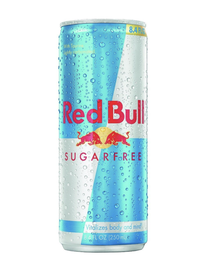 Red Bull +sugar-free+ 8.4 oz.