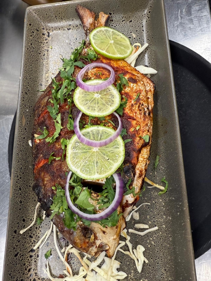 Pomfret Grilled