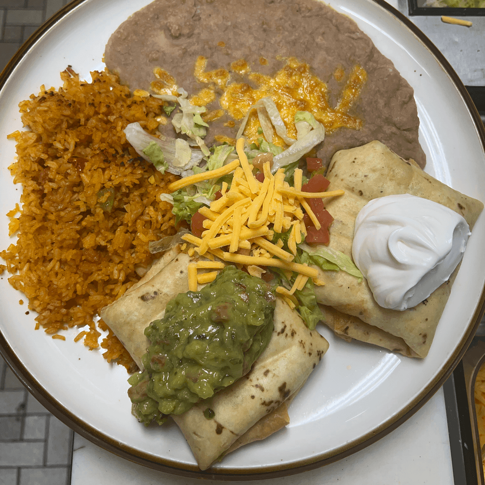 #45 Two chimichangas