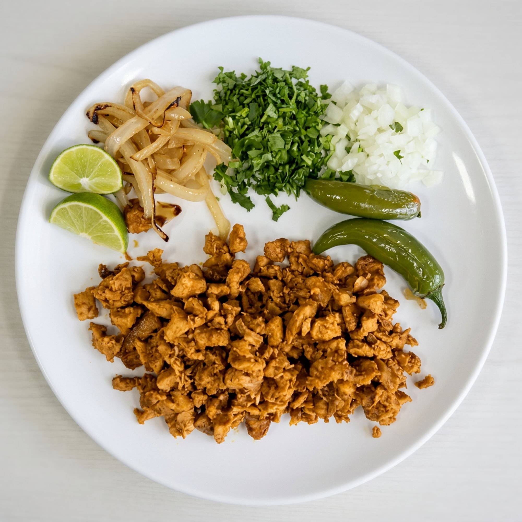 Pollo, Carnitas Y Pastor (Chicken, Pork Carnitas, and Pork Pastor)