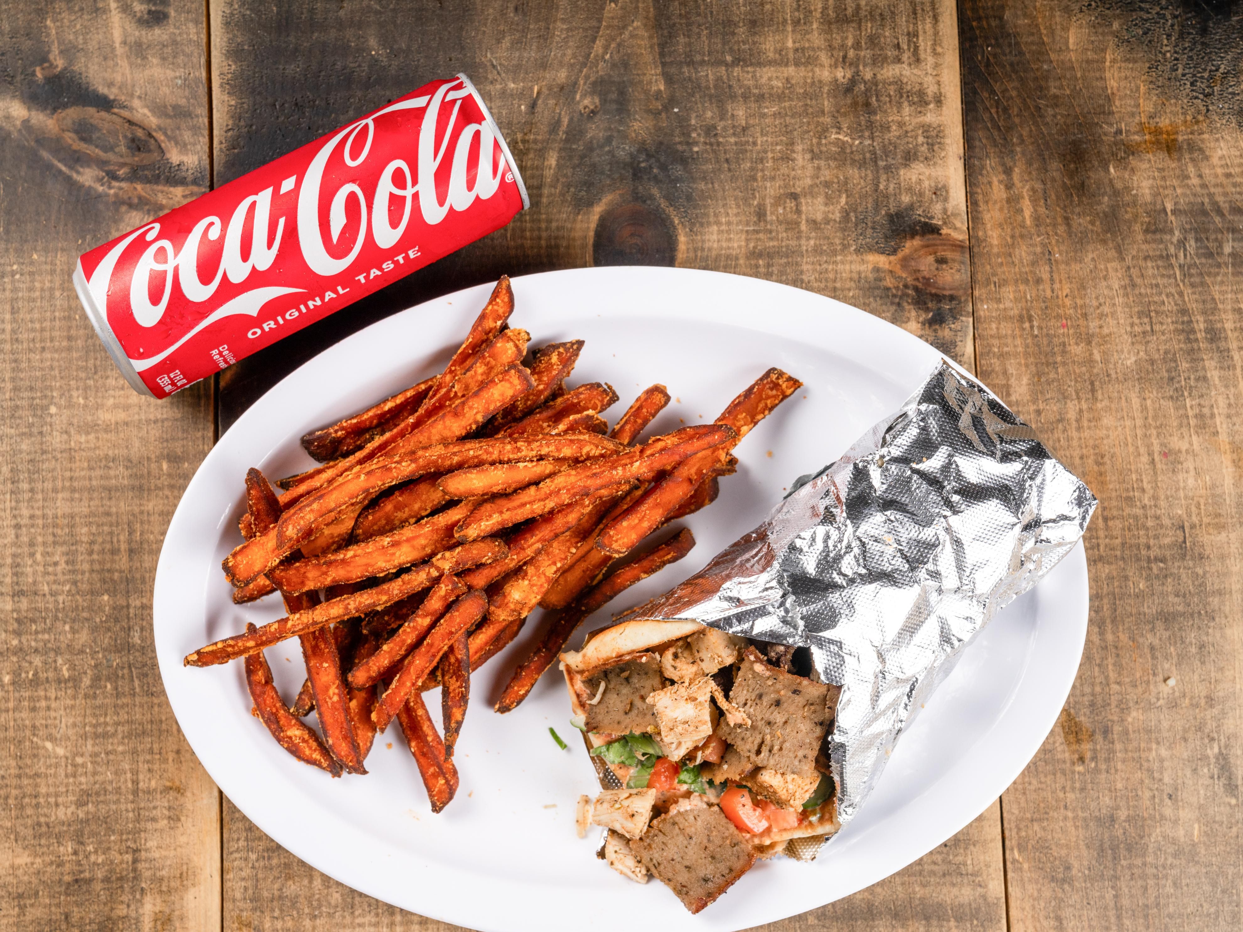 Spicy Mixed Souvlaki Combo