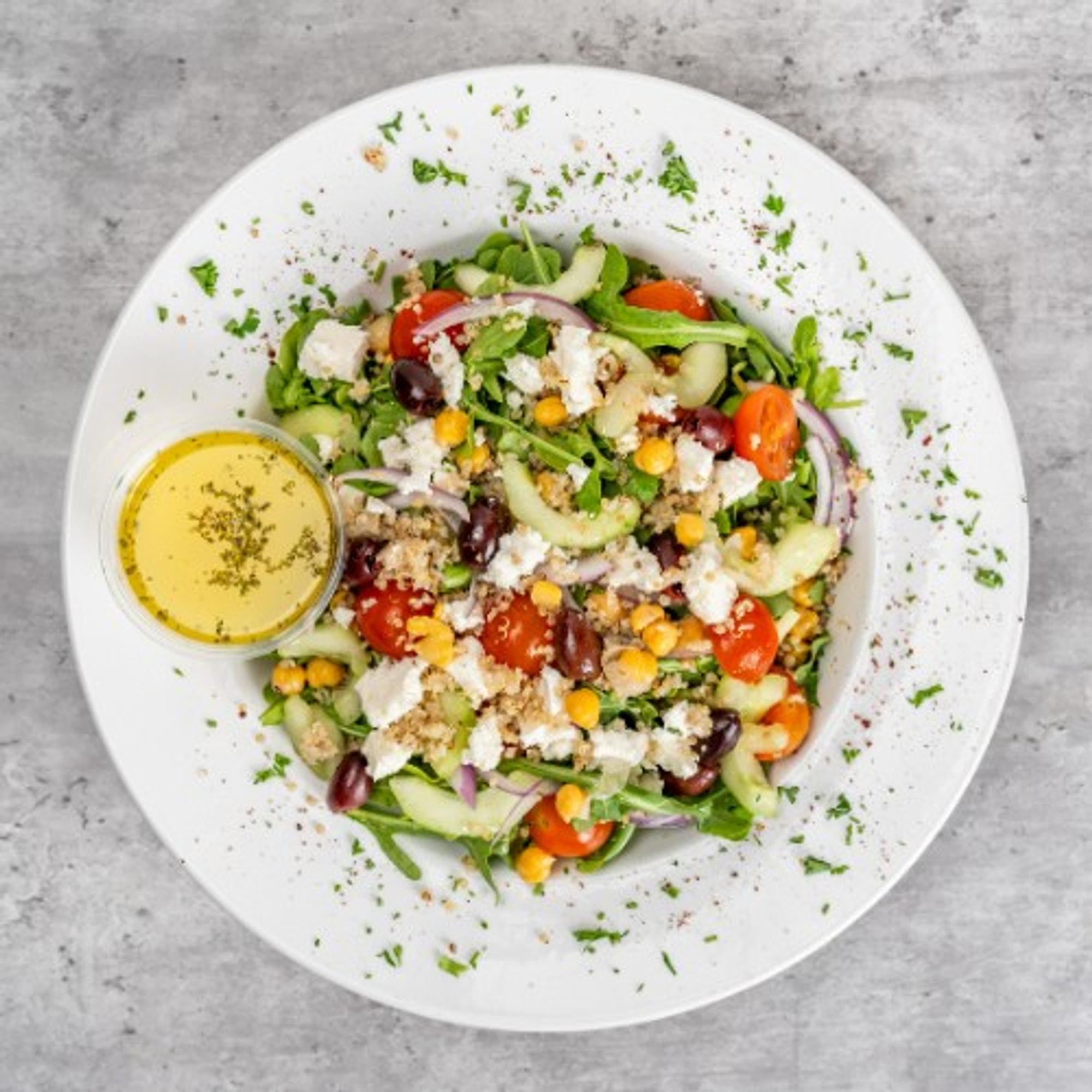 Arugula Quinoa Salad