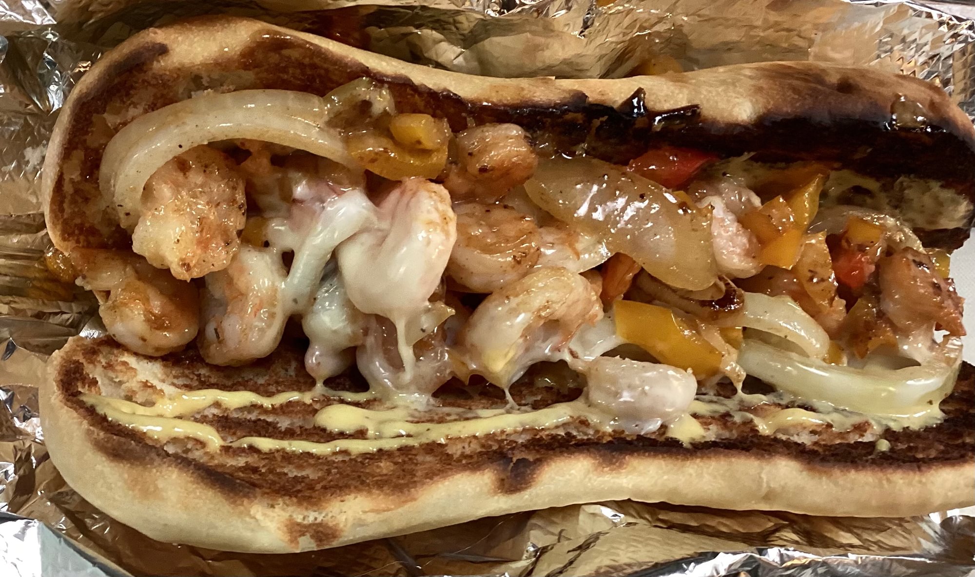 Shrimp Philly Sandwich