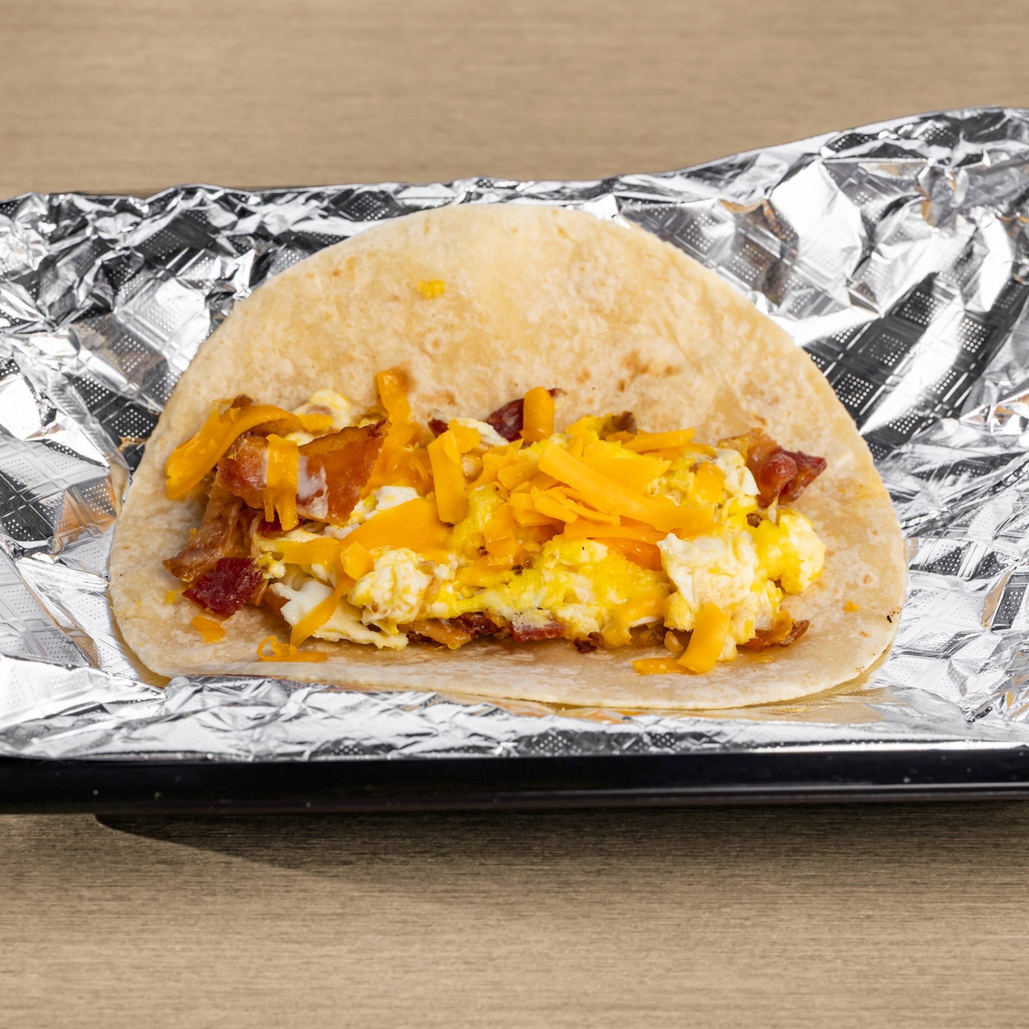 Bacon, Egg & Cheese Taco