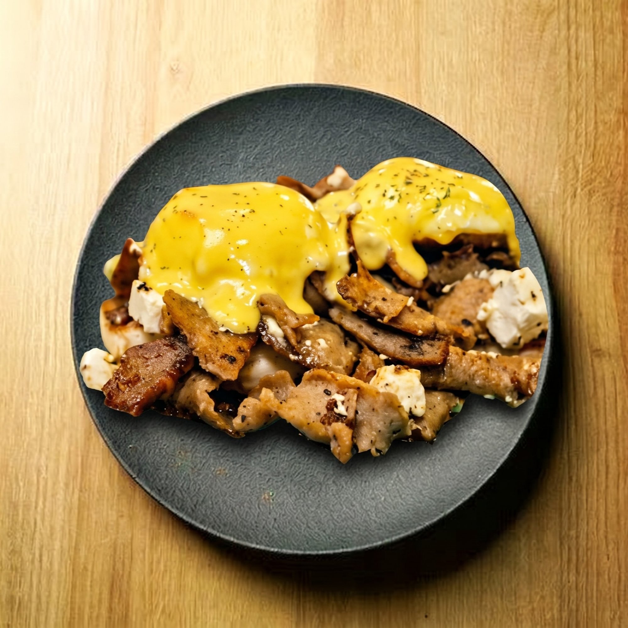 Lamb & Feta Benedict