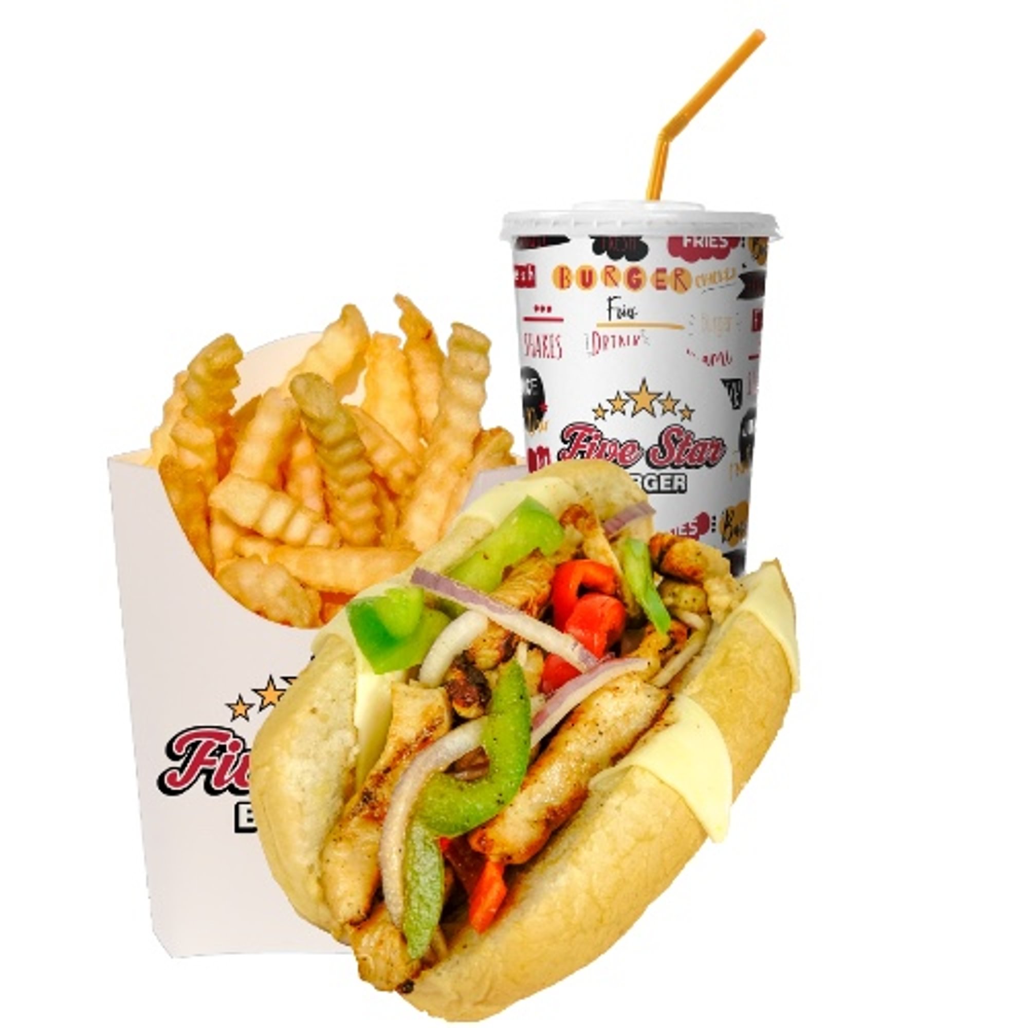 Chicken Philli Combo