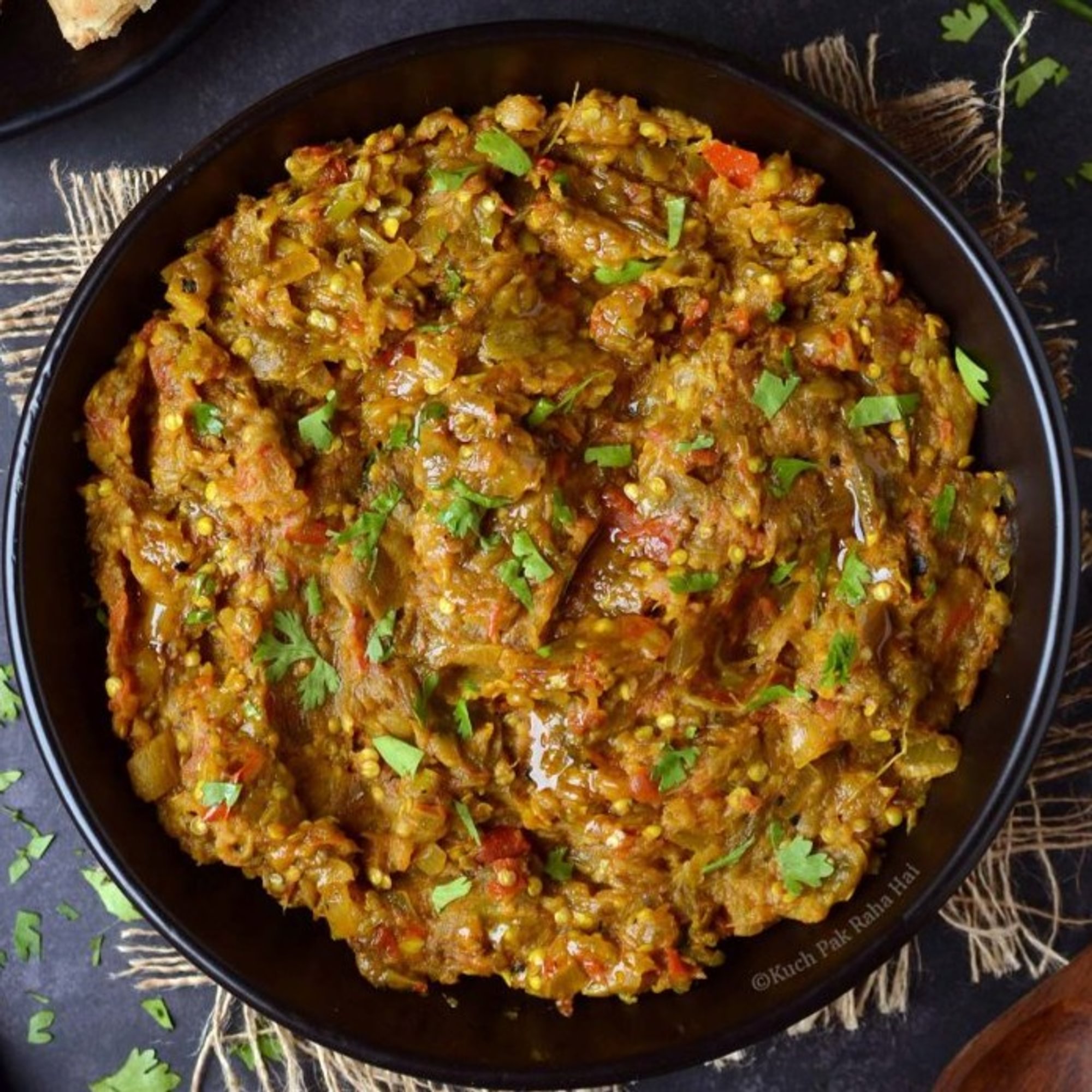 Eggplant bharta