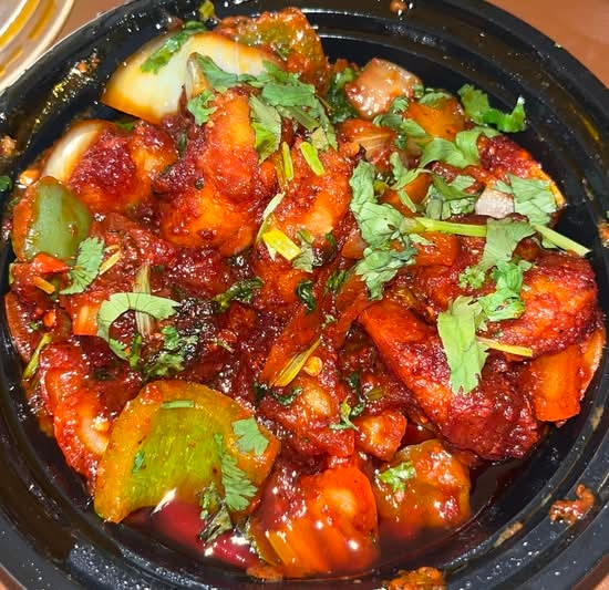 Shrimp Manchurian