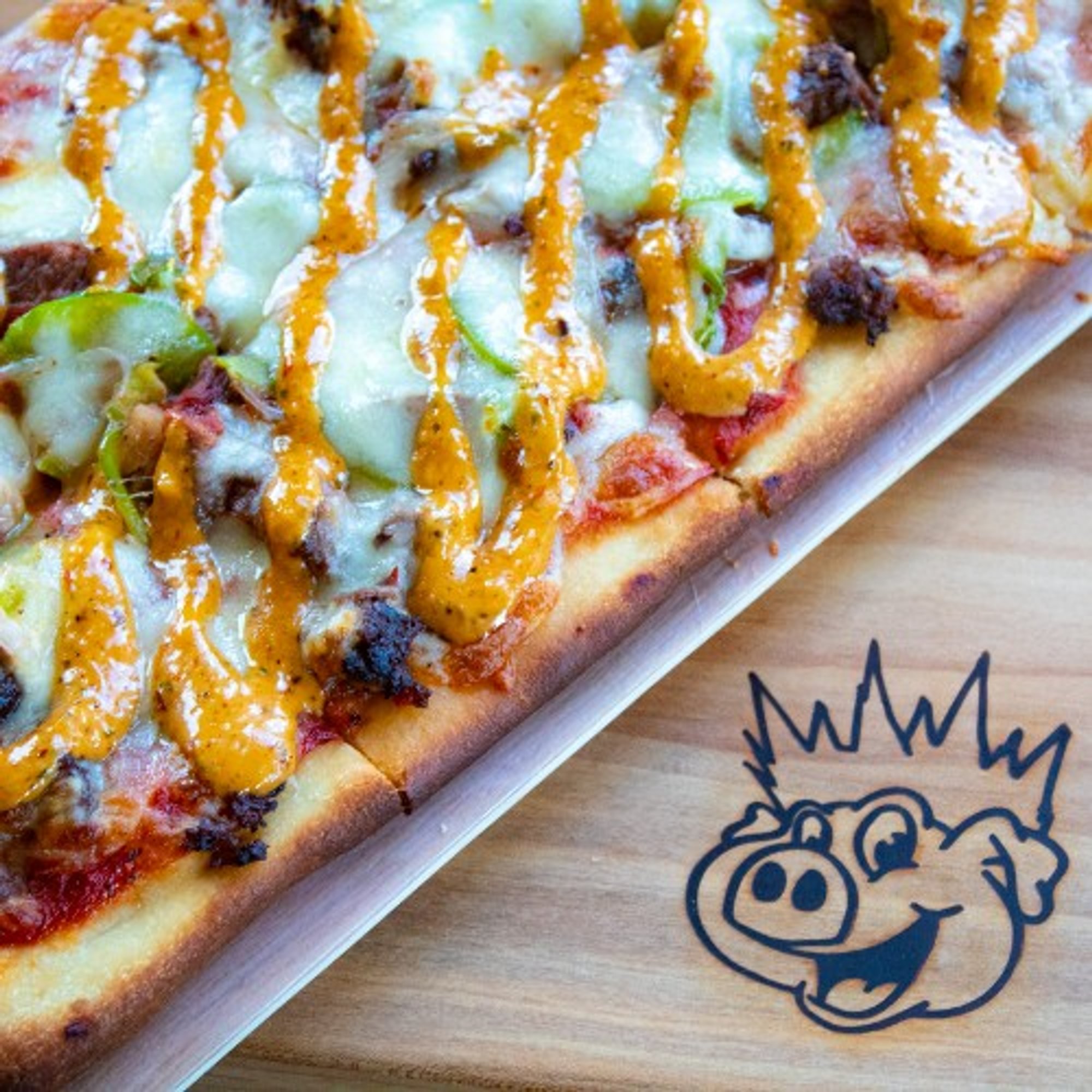 Cheesesteak Flatbread