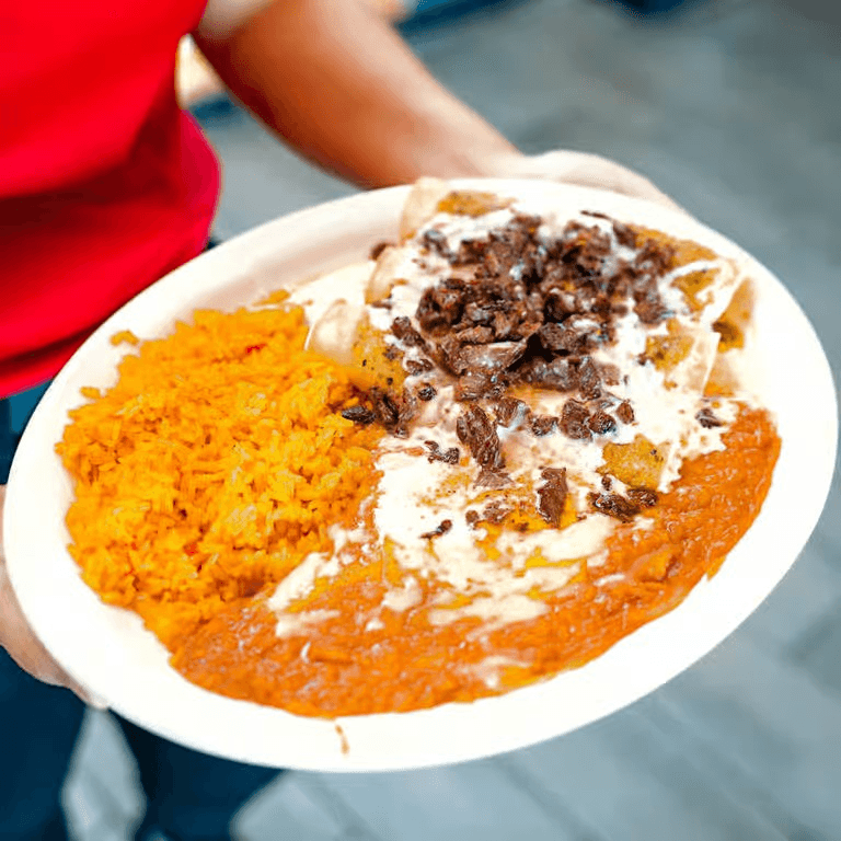 Enchiladas Al Carbon Platter