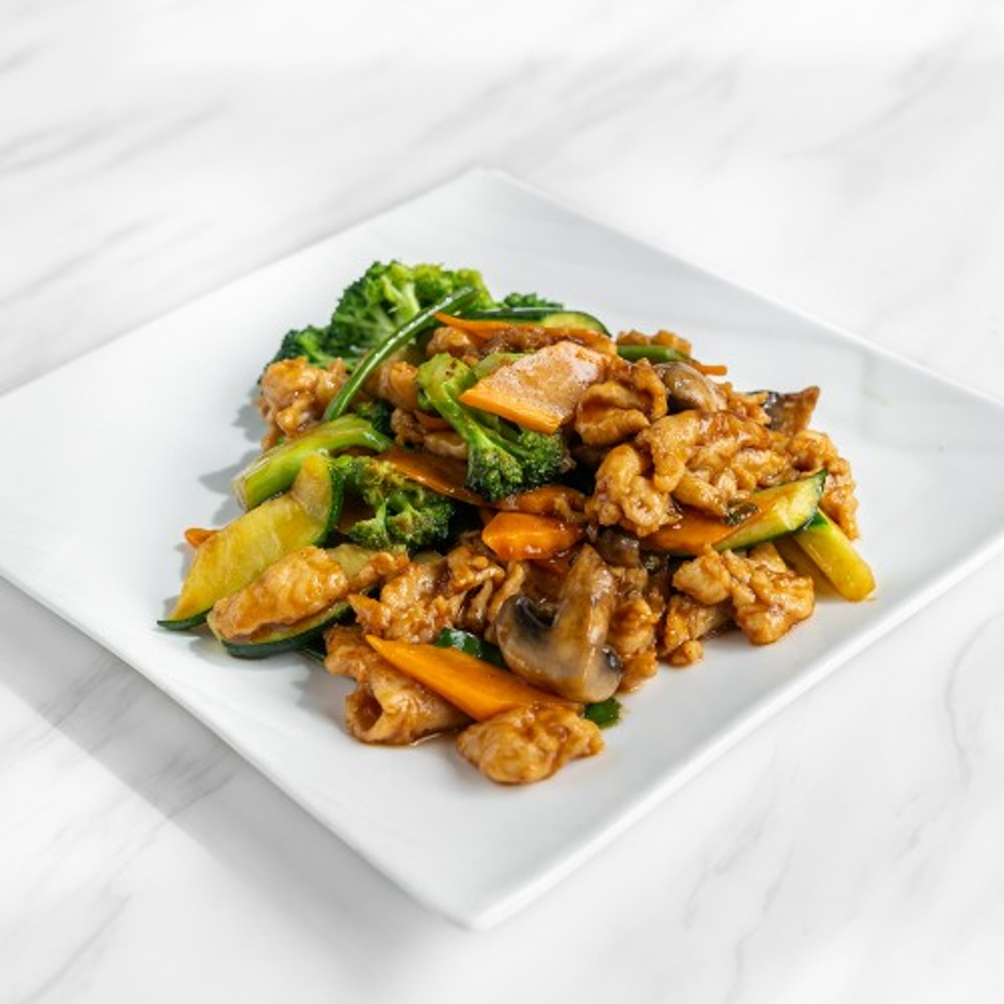 什锦鸡片 Chicken with Mixed Vegetables