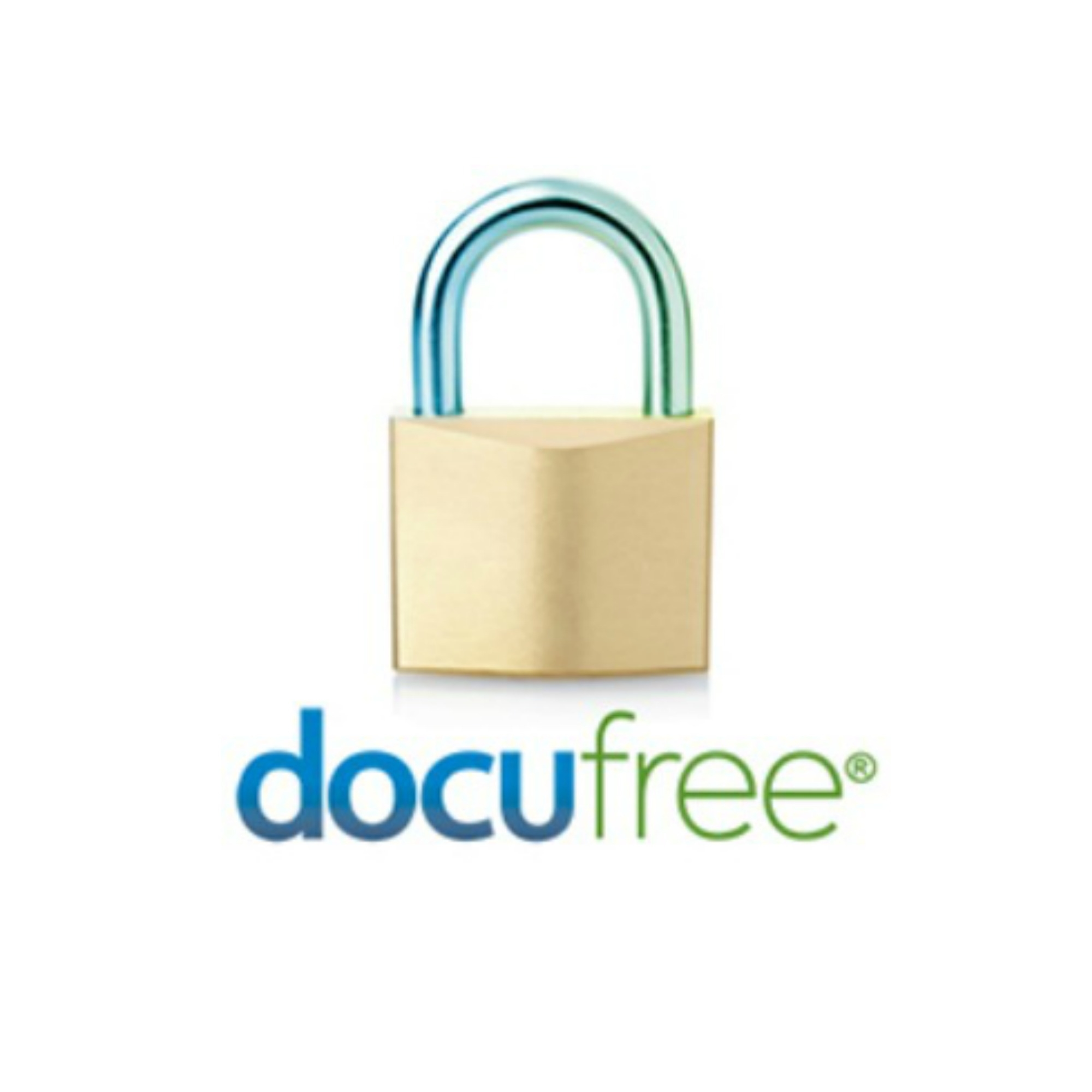 Docufree: Nationwide Document Scanning, Document Cloud and Digital Mailroom Solutions Logo