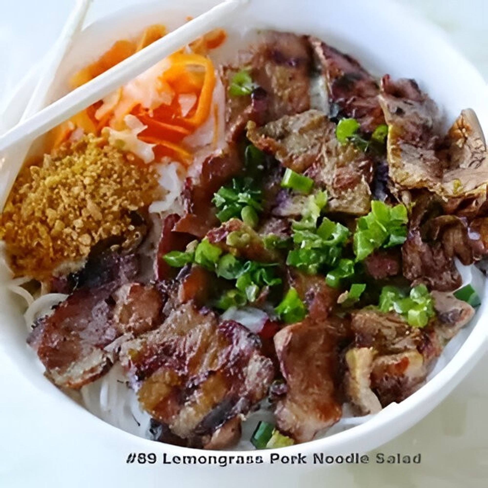 Lemongrass Pork Noodle Salad